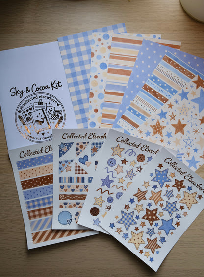 Sky & Cocoa Journal Kit