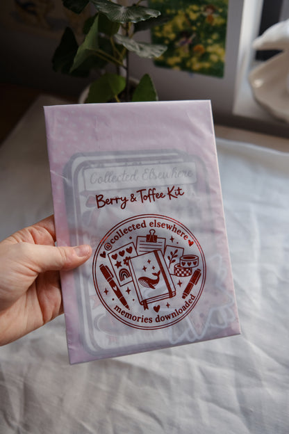 Berry & Toffee Paper and Sticker Pack