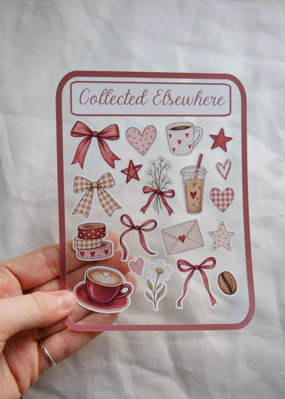 Berry & Toffee Paper and Sticker Pack
